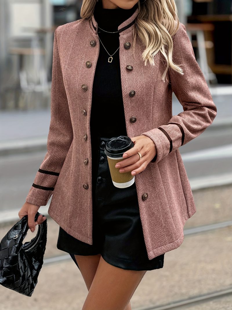 Cappotto da donna francese casual ed elegante