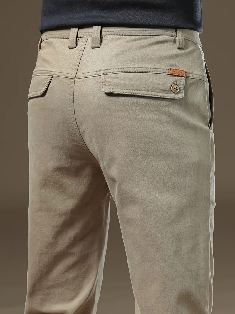 Pantaloni Eleganti Bedford Classic Fit in Tessuto Elasticizzato