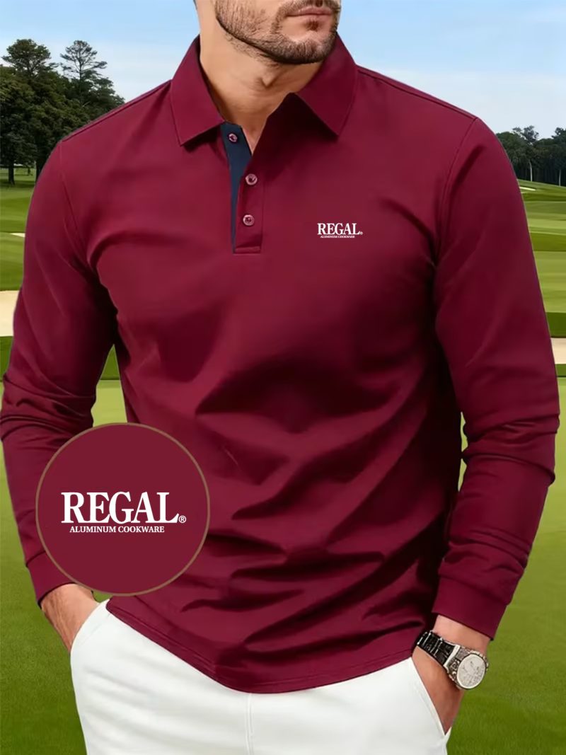 Polo a maniche lunghe da uomo | Stile britannico