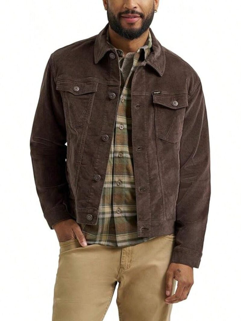 Giacca da Camionista in Velluto a Coste per Uomo