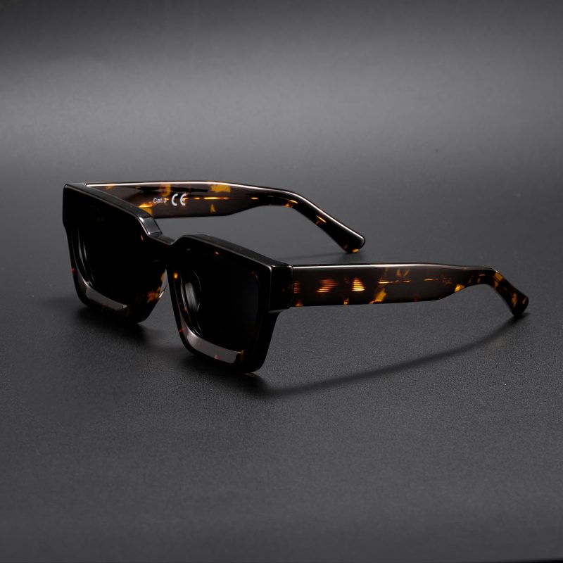 Occhiali da sole vintage quadrati | Montatura a tazza Caterside