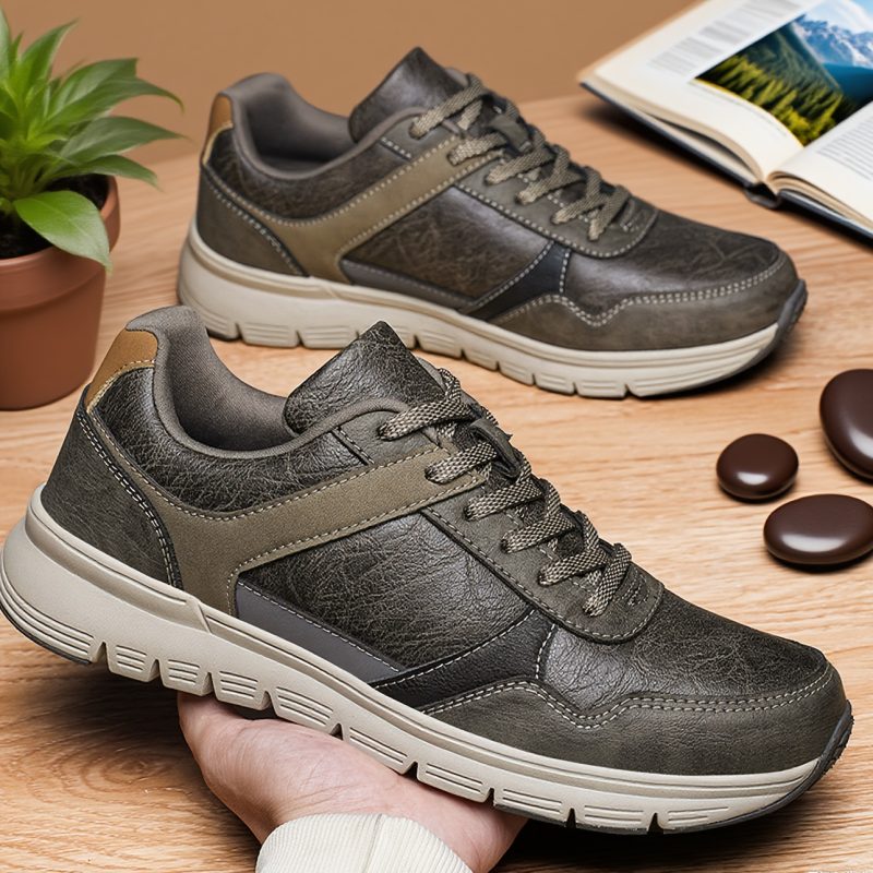 Scarpe da uomo, sneakers sportive vintage, scarpe da strada casual,