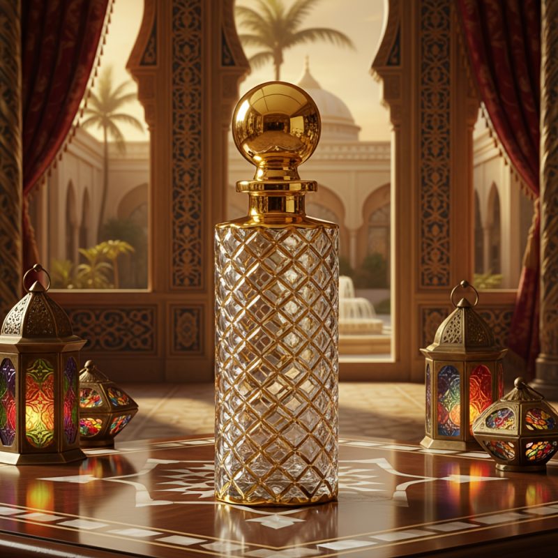 Profumo in Vetro di Lusso Ispirata allo Stile Arabo 120ml/4