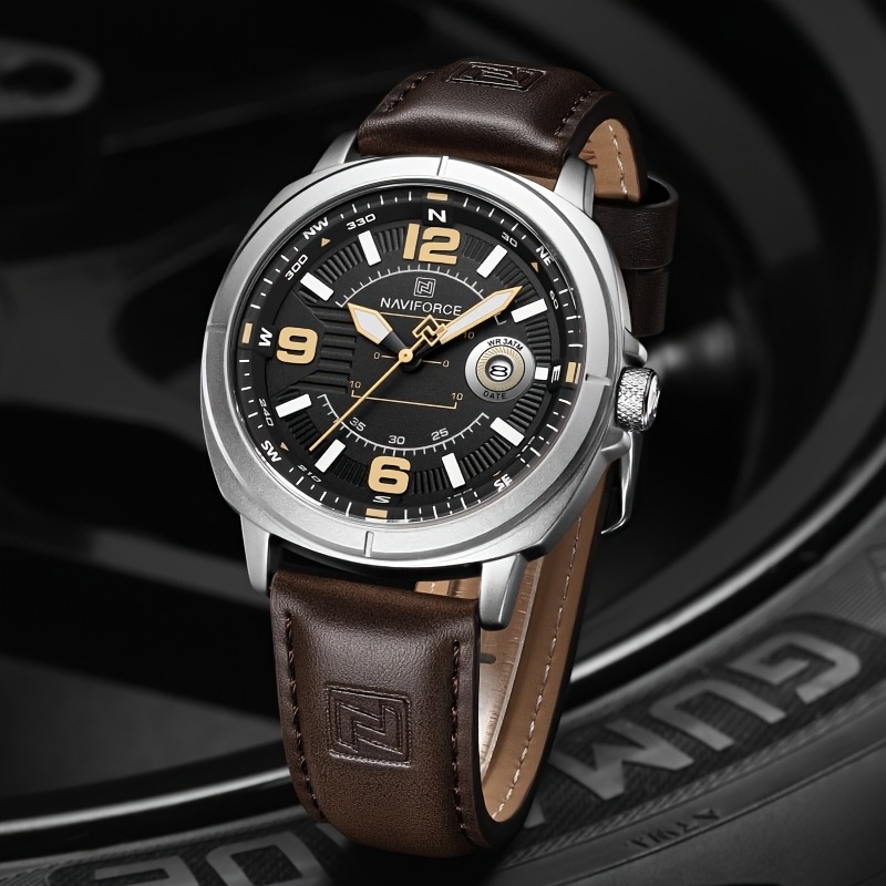 Orologio da Uomo di Lusso per Affari, un Elegante Orologio al Quarzo Casual