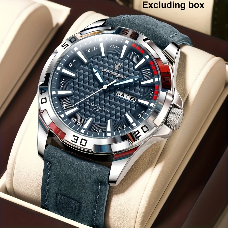 Orologio Sportivo di Lusso Calendario Impermeabile, Quarzo Casual da Uomo