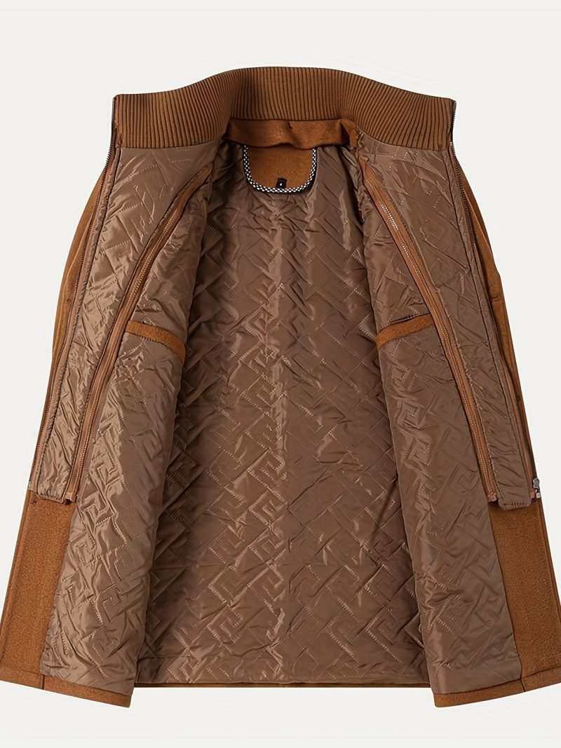 Cappotto in Lana Spessa Vintage Inglese per Uomo