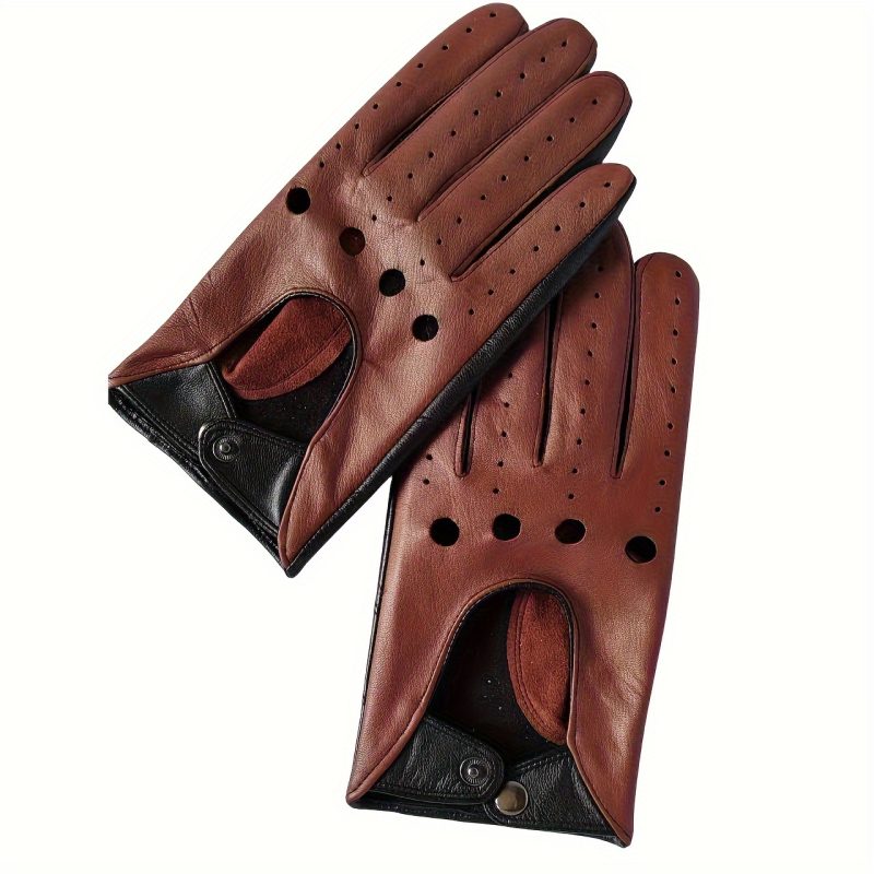 Guanti in Pelle per Equitazione Primavera ed Estate, Adatti a Molteplici