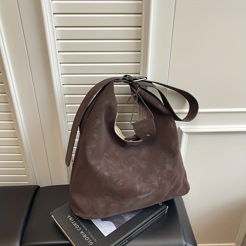 Borsa Tote Vintage da Donna con Tracolla/Spalla Regolabile, Borsa a Mano,