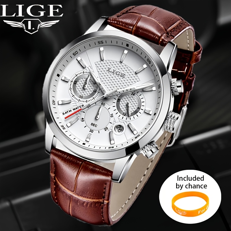 Orologio per Giovani Uomini con Design Altoprezzo Eleganti e un Quadrante Unico