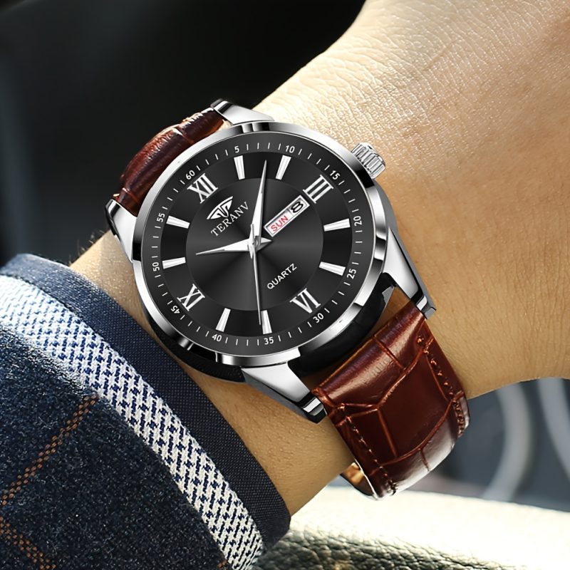 Orologio da uomo da uomo da lavoro al quarzo di nuova moda alla moda