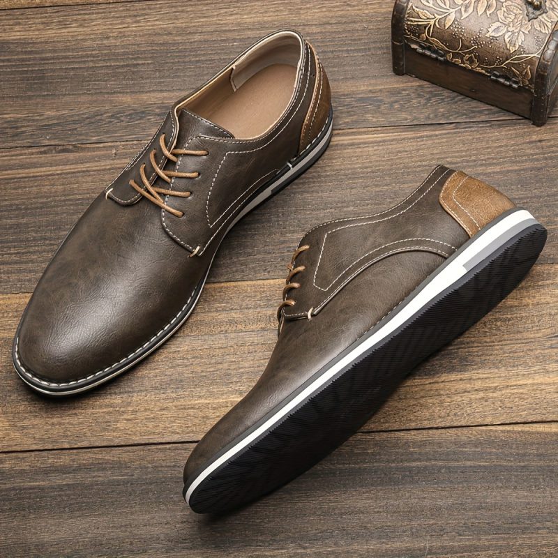Scarpe Casual da Uomo Vintage per Uomoni d'affari