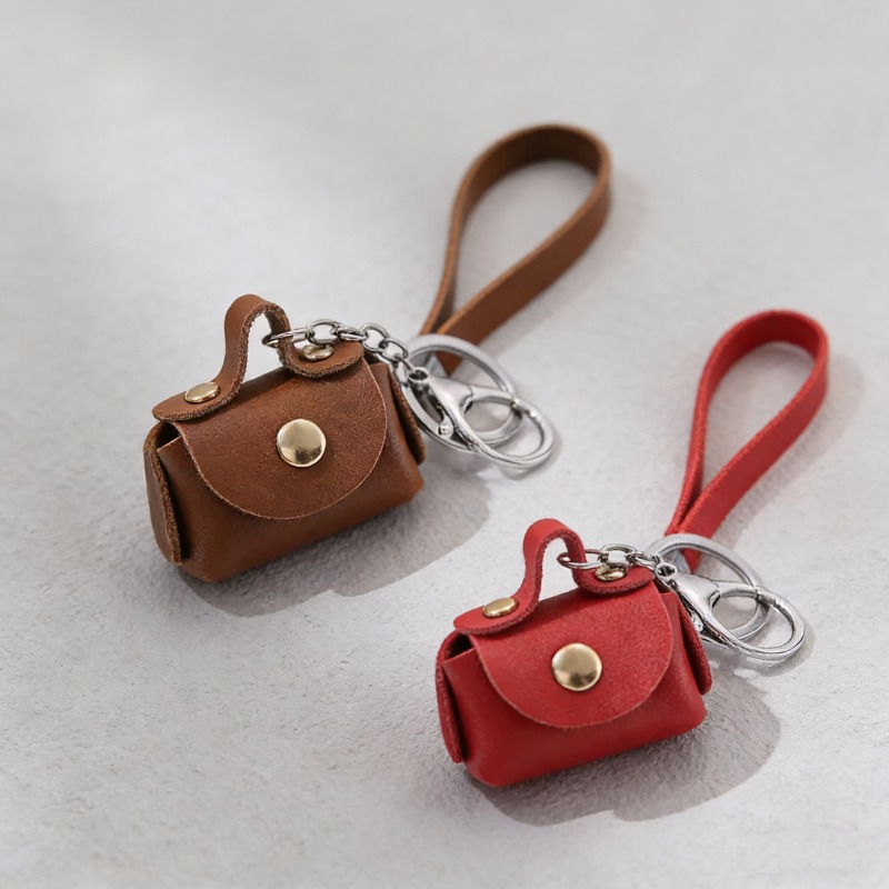 Portachiavi mini borsa da appendere alla cintura dei pantaloni,