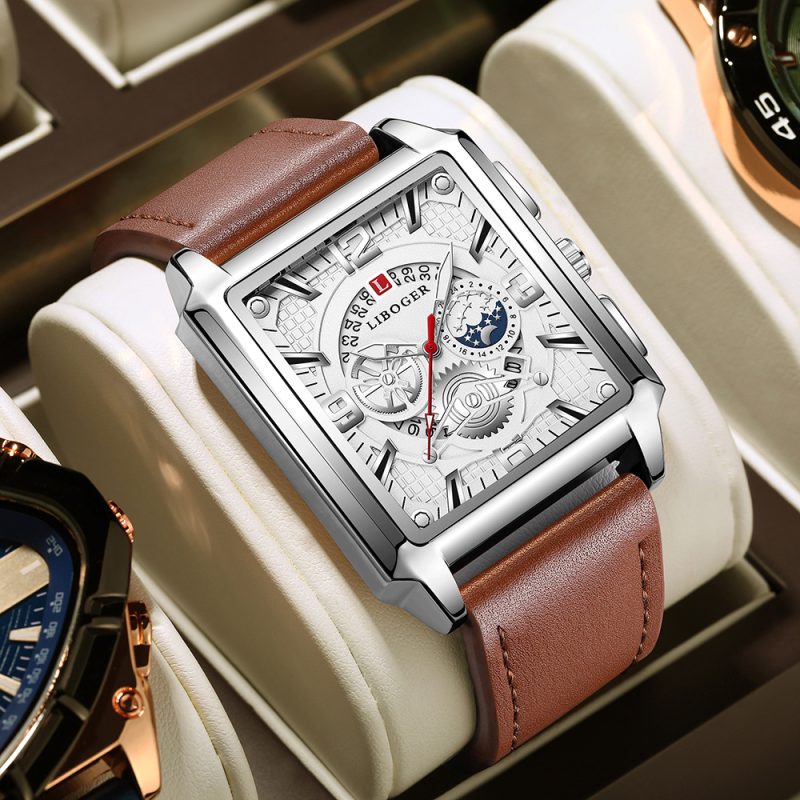 Orologio da Uomo Premium Lusso al Quarzo - Display Analogico Digitale