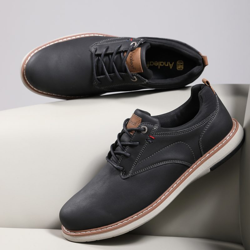 Scarpe Casual da Uomo per Affari - Bassa con Lacci,