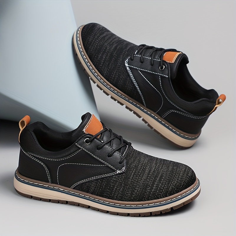 Scarpa Sneakers casual da uomo, tomaia in maglia, business casual