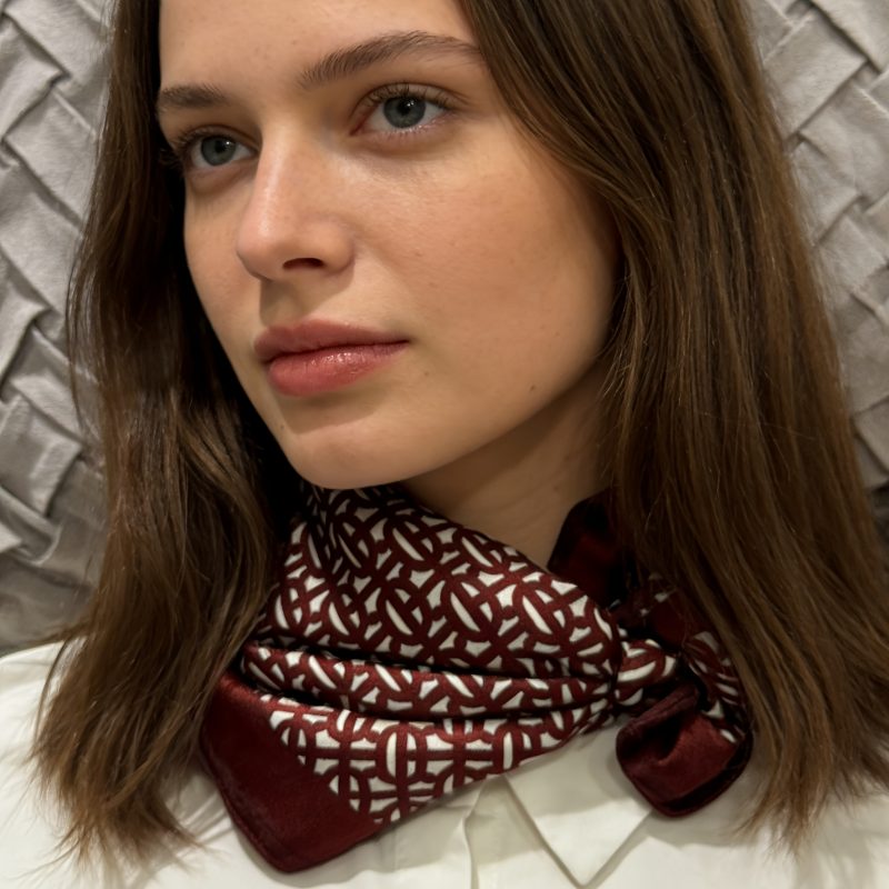 Sciarpa quadrata 100% sciarpa di seta, sciarpa di seta e di alta qualità,