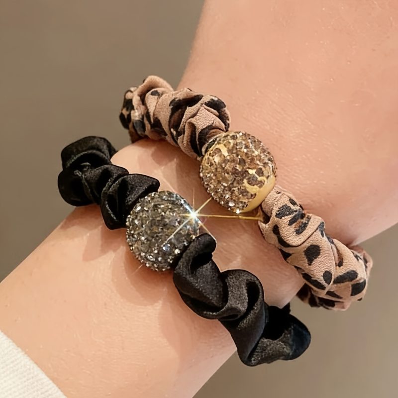 Elastici 2 pezzi per capelli eleganti e versatili offre alta elasticità e durata